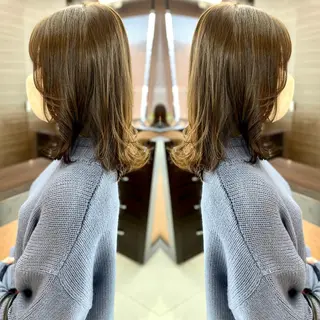 ミディアム カラー BOOTH share salon所属・ハタケヤマヨシキ ／BOOTHのヘアスタイル