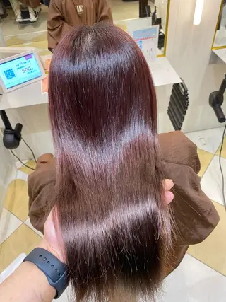 セミロング カラー Kou所属・💜髪質改善美髪💜 星野清光のヘアスタイル