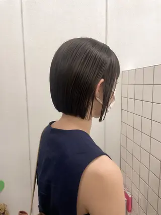 ショート カラー 関 京磨のヘアスタイル