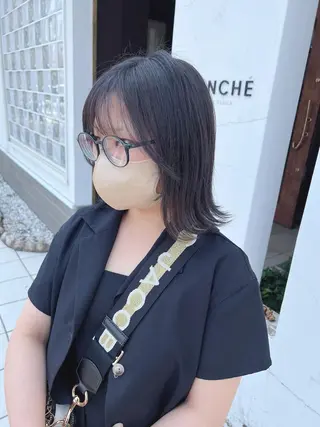 ミディアム カラー 具志 正太のヘアスタイル