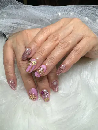 ネイル Nail salon LUCAS,K 《ネイルサロンルーカス》千葉中央 スカルプ所属・LUCAS 千葉 AOI💅🏾💕のネイルデザイン