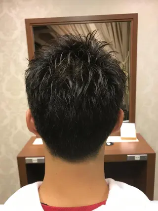 メンズ ひろせ かなのヘアスタイル
