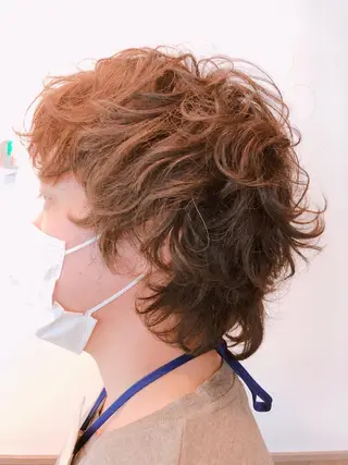 パーマ メンズ 吉川 うららのヘアスタイル