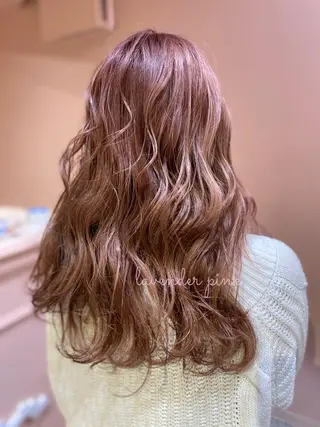 ロング カラー パーマ ヘアアレンジ メンズ RIYA❤︎ Aujuaソムリエのヘアスタイル