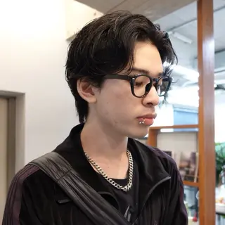 ショート ヘアアレンジ メンズ 🌐サトウ リョウ🌐のヘアスタイル