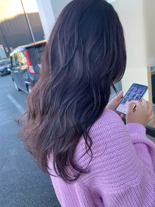 ロング 🇰🇷韓国風顔周り NANAMI🇰🇷のヘアスタイル