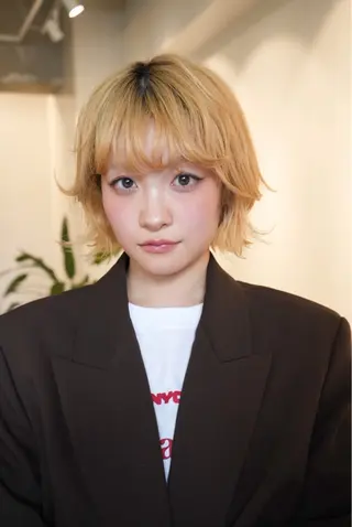 ショート LUVISM りきのヘアスタイル