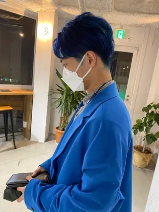 ショート カラー steed tokyo所属・KOOKI スティードトーキョーのヘアスタイル