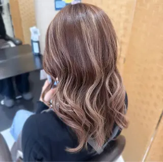 カラー ヘアアレンジ prize 錦糸町店所属・カラーモデル募集中 💜manaka💜のヘアスタイル
