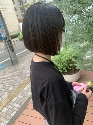 ショート カラー ハイトーン/メンズ/ ウルフ特化   小松のヘアスタイル