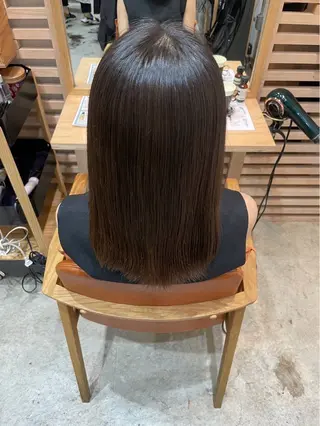 カラー 美髪トリートメント✨ たけとら🐯のヘアスタイル