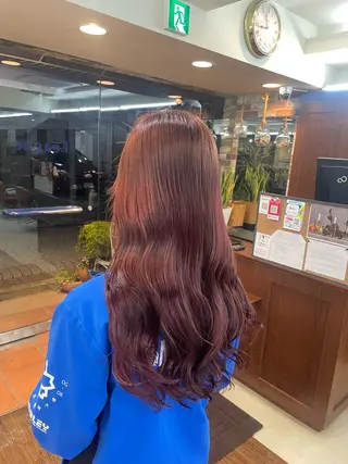 セミロング カラー 【感動の美髪矯正】 溝の口/佐藤那都💫のヘアスタイル