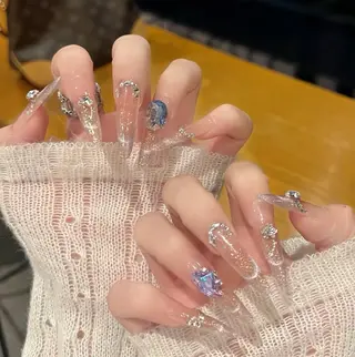 ネイル Miu Miu 🎀 Nailのネイルデザイン
