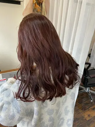 ロング fand所属・山本 沙季奈のヘアスタイル