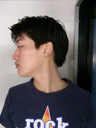 ショート ニワ/レイヤーカット /透明感カラー💎のヘアスタイル