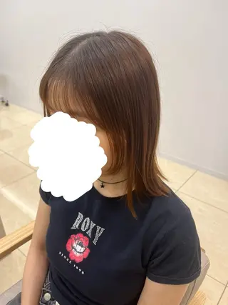 ミディアム 髪質改善/ゼロテク 漆谷妃茉莉🌷のヘアスタイル