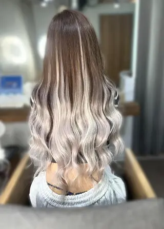 ロング カラー パーマ ヘアアレンジ メンズ 深夜美容師🌞yuu イメチェンお任せ🩷のヘアスタイル