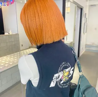 ミディアム カラー ✨カラー人気✨ GAME原宿店のヘアスタイル