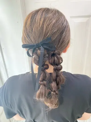 ヘアアレンジ uros.中目黒 moekaのヘアスタイル