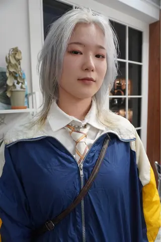 ミディアム カラー レイヤー/似合わせ TAKUYAのヘアスタイル