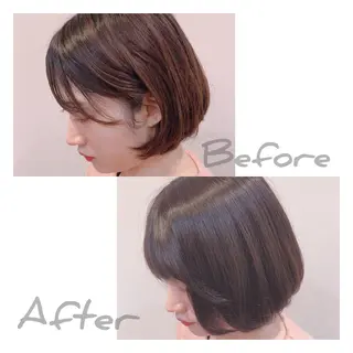 ショート カラー Ange lian所属・Ange lian 🌿お手頃価格サロンのヘアスタイル