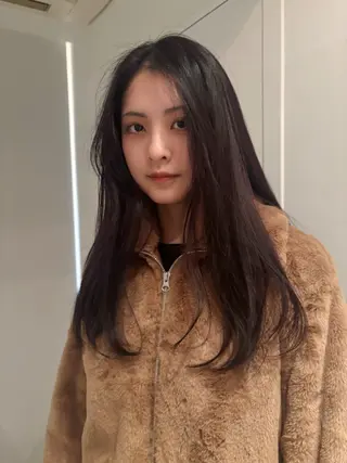 ロング 🍂Yuna＊艶感 暖色カラー🍑のヘアスタイル