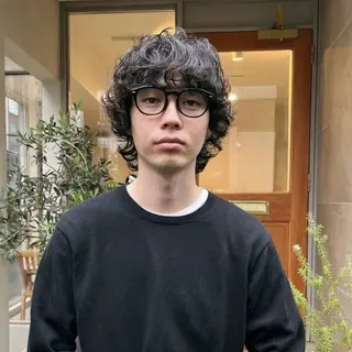 パーマ 内田 海香のヘアスタイル