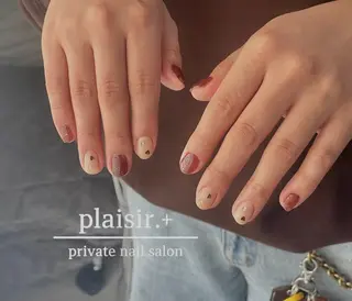 ネイル plaisir. +のネイルデザイン