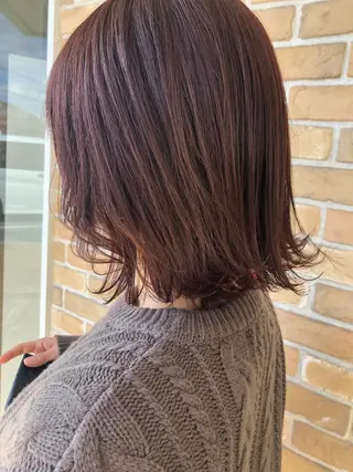 ミディアム カラー ヘアアレンジ ❣️倉敷❣️美髪 カラー能登一成のヘアスタイル