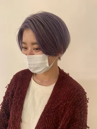 ショート カラー UNU【ユヌ】所属・*UNU* RICOのヘアスタイル