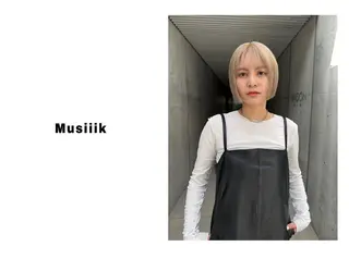 ショート カラー Musiiik ホンダリサコのヘアスタイル