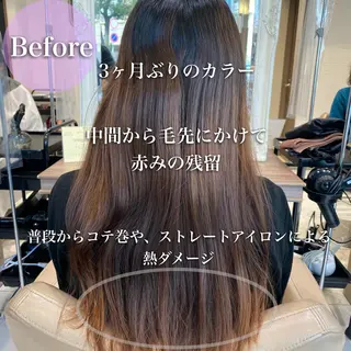 ロング 完全美髪特化 髪質改善/島　悠輔のヘアスタイル