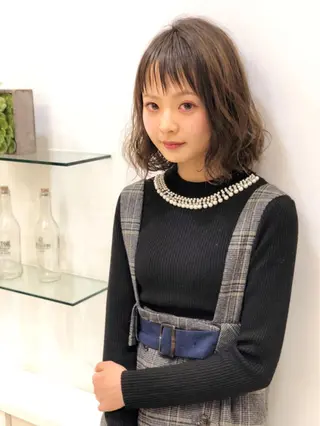 ショート パーマ ディレクター ノナカのヘアスタイル