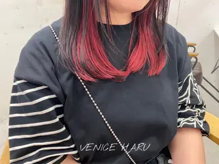 セミロング カラー レイヤーカット/艶髪 🌈高橋遥香🌈のヘアスタイル