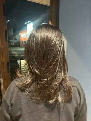 セミロング 🍑Kubu🍀 Momo🍑のヘアスタイル