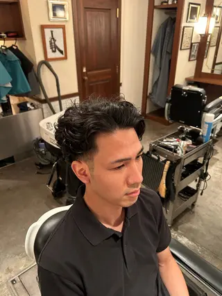 メンズ BARBERSHOP DALIE所属・滝川 大喜のヘアスタイル
