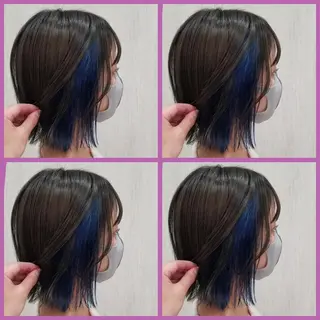 ショート カラー 顔周りレイヤーカット 髪質改善代表西村功平のヘアスタイル