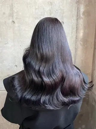 ロング カラー 🧸韓国風艶髪/ 透明感抜群カラー🧸のヘアスタイル