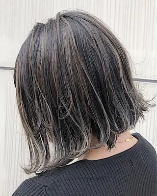 ショート カラー 【t.a.g（タグ）】所属・ノンダメージ髪質改善 カラー💎/KURAのヘアスタイル