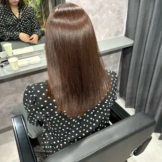 ミディアム カラー nameless miichiのヘアスタイル