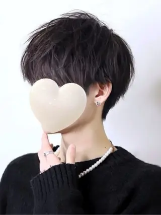 ショート アミーベル🧸🧡 廿日市本店のヘアスタイル