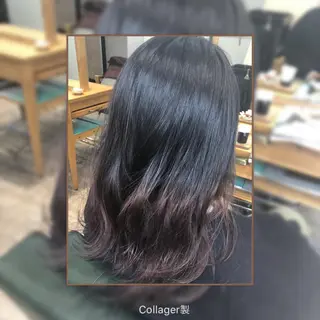 セミロング カラー 💫髪質改善矯正 MIHO💫のヘアスタイル