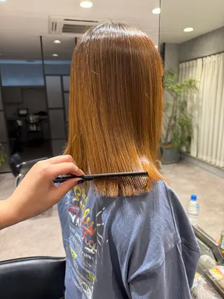 ミディアム 野林 夏帆のヘアスタイル
