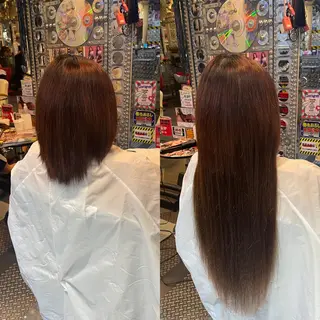 ショート カラー ヘアアレンジ haco+所属・🌈派手髪エクステ ブレイズ🌈ひろとのヘアスタイル