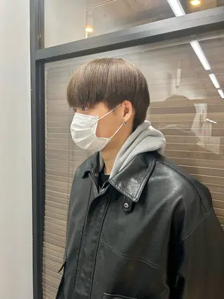 メンズ 美髪縮毛矯正/ 髪質改善/岩田一駿のヘアスタイル