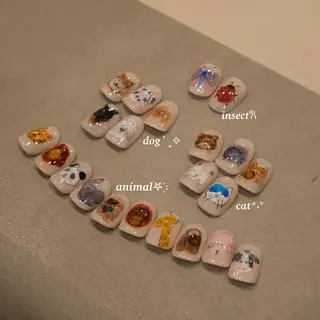 ネイル miku･:*+ angelicaのネイルデザイン