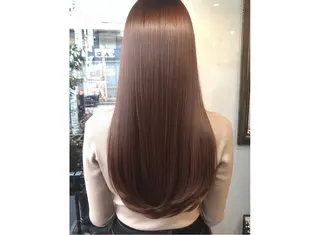 カラー MODE K's 松原 RIMIのヘアスタイル