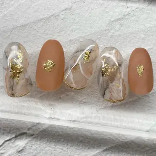 ミディアム Lety total beautyのネイルデザイン