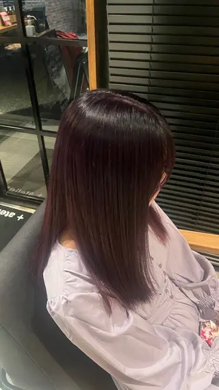 ロング カラー 田中 美月のヘアスタイル