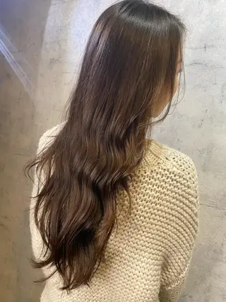 ロング vato マンツーマンサロンのヘアスタイル
